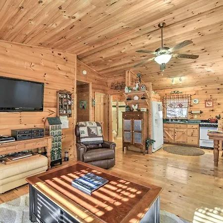 Franklin Cabin With Porch Near Hiking And Waterfalls! Exterior photo